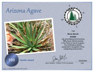 SO6MZ_POTA_Arizona_Agave_Hunter