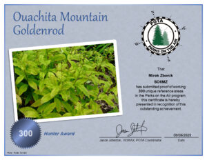 SO6MZ_POTA_Ouachita_Mountain_Goldenrod_Hunter