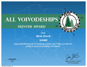 SO6MZ_POTA_Worked_All_Voivodeships_in_Poland
